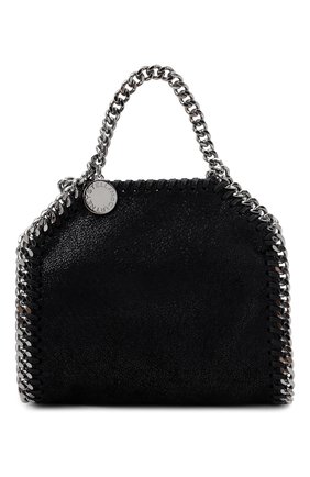 Женская сумка falabella STELLA MCCARTNEY черного цвета по цене 47950 руб., арт. 700227/W9132 | Фото 1 Женская сумка falabella STELLA MCCARTNEY черного цвета, арт. 700227/W9132 | Фото 1 (Размер: mini; Материал: Текстиль; Сумки-технические: Сумки top-handle; Ремень/цепочка: С цепочкой)