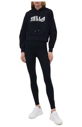 Женский худи STELLA MCCARTNEY темно-синего цвета по цене 67250 руб., арт. 603682/SPW05 | Фото 2 Женский худи STELLA MCCARTNEY темно-синего цвета, арт. 603682/SPW05 | Фото 2 (Рукава: Длинные; Материал внешний: Синтетический материал; Длина (для топов): Стандартные; Стили: Спорт-шик; Женское Кросс-КТ: Худи-одежда, Худи-спорт)