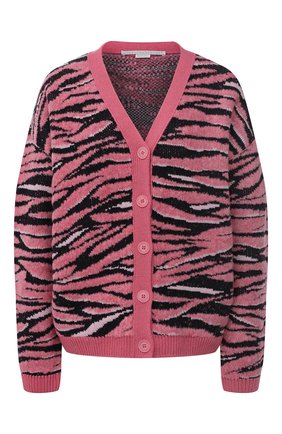 Женский кардиган STELLA MCCARTNEY розового цвета по цене 97250 руб., арт. 603674/S2261 | Фото 1 Женский кардиган STELLA MCCARTNEY розового цвета, арт. 603674/S2261 | Фото 1 (Материал внешний: Синтетический материал, Шерсть; Длина (для топов): Стандартные; Рукава: Длинные; Стили: Гламурный; Кросс-КТ: Трикотаж; Женское Кросс-КТ: кардиган-трикотаж)
