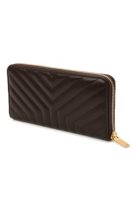 Женские кожаный кошелек joan SAINT LAURENT бордового цвета по цене 47650 руб., арт. 650982/DV701 | Фото 2 Женские кожаный кошелек joan SAINT LAURENT бордового цвета, арт. 650982/DV701 | Фото 2