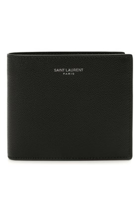 Мужской кожаное портмоне SAINT LAURENT черного цвета по цене 21950 руб., арт. 396307/BTY0N | Фото 1 Мужской кожаное портмоне SAINT LAURENT черного цвета, арт. 396307/BTY0N | Фото 1