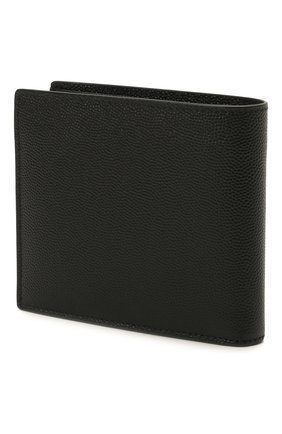 Мужской кожаное портмоне SAINT LAURENT черного цвета по цене 21950 руб., арт. 396307/BTY0N | Фото 2 Мужской кожаное портмоне SAINT LAURENT черного цвета, арт. 396307/BTY0N | Фото 2
