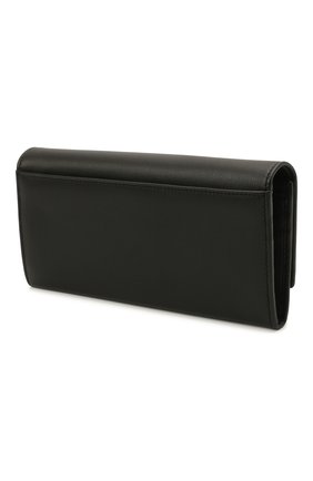 Женские кожаный кошелек DOLCE & GABBANA черного цвета по цене 41350 руб., арт. BI0087/A0049 | Фото 2 Женские кожаный кошелек DOLCE & GABBANA черного цвета, арт. BI0087/A0049 | Фото 2