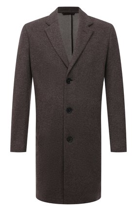 Мужской кашемировое пальто ERMENEGILDO ZEGNA коричневого цвета по цене 291500 руб., арт. 277014/4DB5S0 | Фото 1 Мужской кашемировое пальто ERMENEGILDO ZEGNA коричневого цвета, арт. 277014/4DB5S0 | Фото 1 (Материал внешний: Шерсть, Кашемир; Стили: Классический; Рукава: Длинные; Длина (верхняя одежда): До середины бедра; Мужское Кросс-КТ: пальто-верхняя одежда)