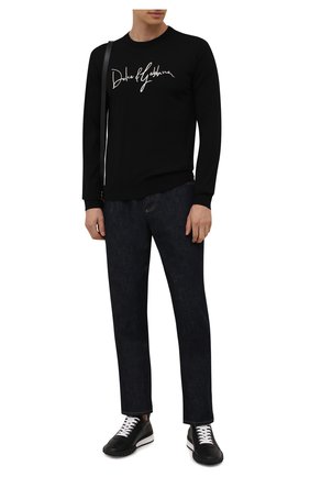 Мужские кожаные кроссовки legend DSQUARED2 черного цвета по цене 42450 руб., арт. SNM0196 01500001 | Фото 2 Мужские кожаные кроссовки legend DSQUARED2 черного цвета, арт. SNM0196 01500001 | Фото 2 (Материал внутренний: Натуральная кожа; Подошва: Массивная; Материал внешний: Кожа; Материал утеплителя: Без утеплителя; Стили: Классический)