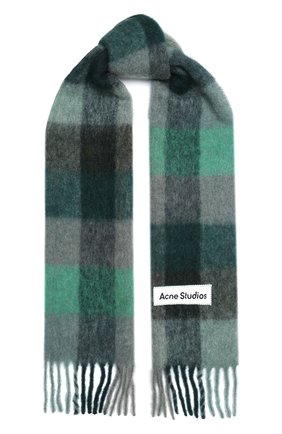 Мужской шарф ACNE STUDIOS зеленого цвета по цене 22800 руб., арт. CA0084/M | Фото 1 Мужской шарф ACNE STUDIOS зеленого цвета, арт. CA0084/M | Фото 1