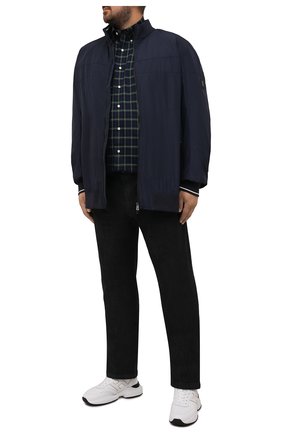 Мужская хлопковая рубашка POLO RALPH LAUREN синего цвета по цене 12100 руб., арт. 711811288/4902/PRL BS | Фото 2 Мужская хлопковая рубашка POLO RALPH LAUREN синего цвета, арт. 711811288/4902/PRL BS | Фото 2