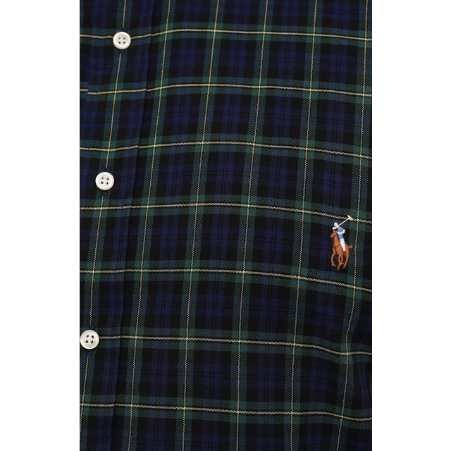 фото Хлопковая рубашка polo ralph lauren