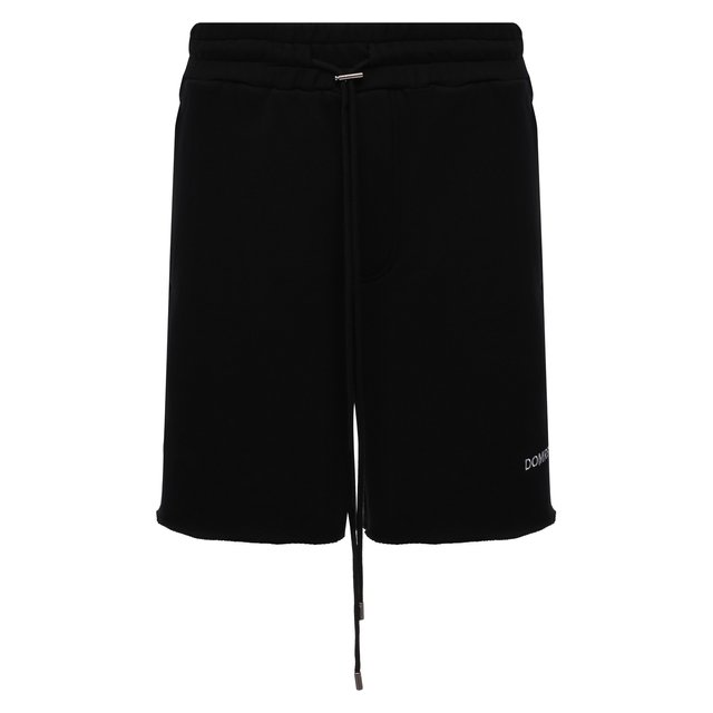 Хлопковые шорты DOMREBEL MSWEAT/SH0RT, цвет чёрный, размер 50