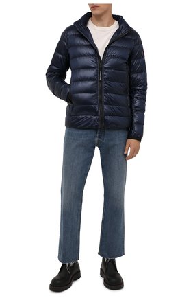 Мужская пуховая куртка crofton CANADA GOOSE темно-синего цвета по цене 59650 руб., арт. 2228M | Фото 2 Мужская пуховая куртка crofton CANADA GOOSE темно-синего цвета, арт. 2228M | Фото 2