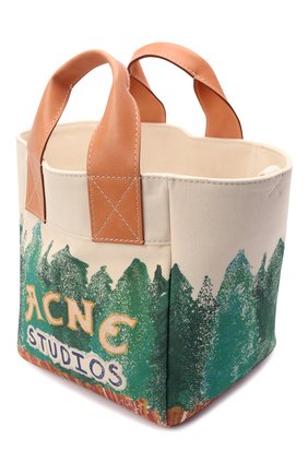 Женский сумка-тоут alisse ACNE STUDIOS бежевого цвета по цене 68750 руб., арт. C10101/W | Фото 4 Женский сумка-тоут alisse ACNE STUDIOS бежевого цвета, арт. C10101/W | Фото 4 (Сумки-технические: Сумки-шопперы; Ошибки технического описания: Нет ширины; Размер: medium; Ремень/цепочка: На ремешке; Материал: Текстиль)