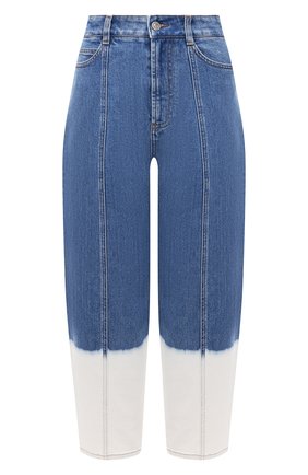 Женские джинсы STELLA MCCARTNEY голубого цвета по цене 40950 руб., арт. 602559/S0H45 | Фото 1 Женские джинсы STELLA MCCARTNEY голубого цвета, арт. 602559/S0H45 | Фото 1 (Материал внешний: Хлопок; Длина (брюки, джинсы): Стандартные; Стили: Гламурный; Кросс-КТ: Деним; Силуэт Ж (брюки и джинсы): Прямые)