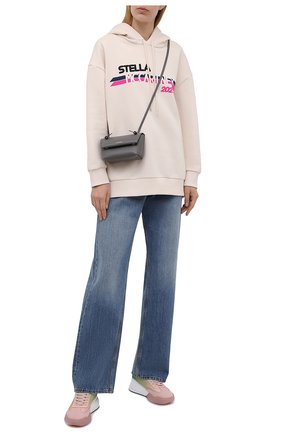 Женский хлопковое худи STELLA MCCARTNEY кремвого цвета по цене 51650 руб., арт. 515813/S0W82 | Фото 2 Женский хлопковое худи STELLA MCCARTNEY кремвого цвета, арт. 515813/S0W82 | Фото 2 (Рукава: Длинные; Длина (для топов): Стандартные; Материал внешний: Хлопок; Стили: Спорт-шик; Женское Кросс-КТ: Худи-одежда)
