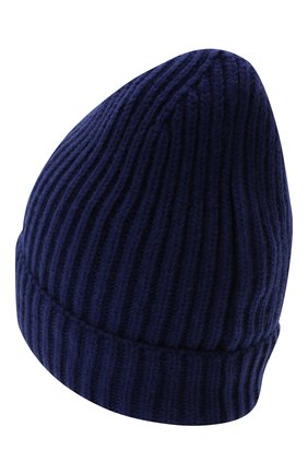 Детского шерстяная шапка DOLCE & GABBANA синего цвета, арт. LBKH69/JBVJ1 | Фото 2 (Материал: Шерсть, Текстиль; Региональные ограничения белый список (Axapta Mercury): RU)
