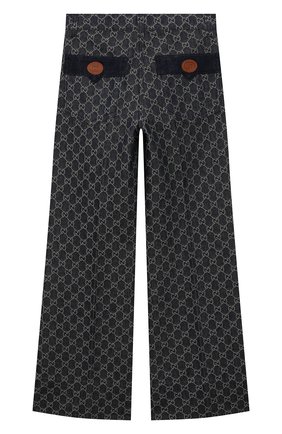 Детские джинсы GUCCI темно-синего цвета по цене 57200 руб., арт. 657876/XDB0W | Фото 2 Детские джинсы GUCCI темно-синего цвета, арт. 657876/XDB0W | Фото 2 (Материал внешний: Хлопок; Кросс-КТ: джинсы; Детали: Декор; Ростовка одежда: 10 - 11 лет | 140 - 146см, 12 лет | 152 см, 8 лет | 128 см, 5 лет | 110 см, 6 лет | 116 см)