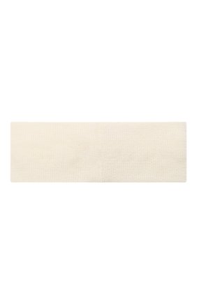 Детская шерстяная повязка CATYA белого цвета, арт. 125774 | Фото 2 (Материал: Шерсть, Текстиль)