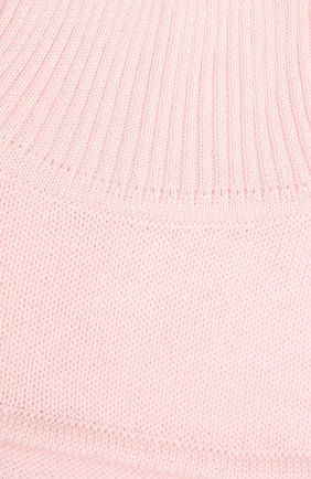 Детский шерстяной шарф-манишка CATYA розового цвета, арт. 125759 | Фото 3 (Материал: Текстиль, Шерсть)