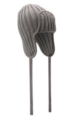 Детского шерстяная шапка CATYA серого цвета, арт. 125742 | Фото 1 (Материал: Текстиль, Шерсть)