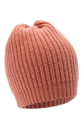 Детского кашемировая шапка BRUNELLO CUCINELLI розового цвета, арт. B52M50299B | Фото 1 (Материал: Кашемир, Шерсть, Текстиль)