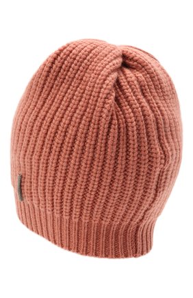 Детского кашемировая шапка BRUNELLO CUCINELLI розового цвета, арт. B52M50299B | Фото 2 (Материал: Кашемир, Шерсть, Текстиль)
