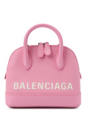 Женская сумка ville xxs BALENCIAGA светло-розового цвета по цене 115500 руб., арт. 550646/1IZ13 | Фото 1 Женская сумка ville xxs BALENCIAGA светло-розового цвета, арт. 550646/1IZ13 | Фото 1