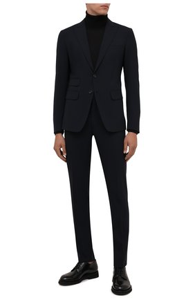 Мужские кожаные дерби SANTONI черного цвета по цене 49750 руб., арт. MCCG17774JW2IPWEN01 | Фото 2 Мужские кожаные дерби SANTONI черного цвета, арт. MCCG17774JW2IPWEN01 | Фото 2