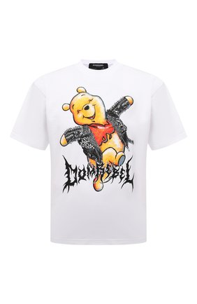 Мужская хлопковая футболка DOMREBEL белого цвета по цене 10350 руб., арт. MHAPPY/B0X T | Фото 1 Мужская хлопковая футболка DOMREBEL белого цвета, арт. MHAPPY/B0X T | Фото 1