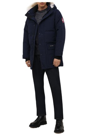 Мужская пуховик emory CANADA GOOSE темно-синего цвета по цене 119500 руб., арт. 2580M | Фото 2 Мужская пуховик emory CANADA GOOSE темно-синего цвета, арт. 2580M | Фото 2