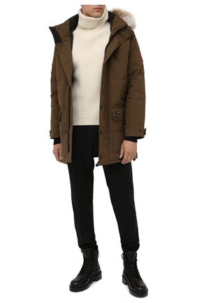 Мужская пуховик emory CANADA GOOSE хаки цвета по цене 119500 руб., арт. 2580M | Фото 2 Мужская пуховик emory CANADA GOOSE хаки цвета, арт. 2580M | Фото 2