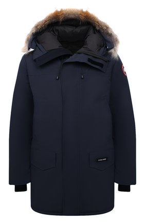 Мужская пуховая парка langford CANADA GOOSE темно-синего цвета по цене 115500 руб., арт. 2062M | Фото 1 Мужская пуховая парка langford CANADA GOOSE темно-синего цвета, арт. 2062M | Фото 1