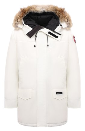 Мужская пуховая парка langford CANADA GOOSE белого цвета по цене 115500 руб., арт. 2062M | Фото 1 Мужская пуховая парка langford CANADA GOOSE белого цвета, арт. 2062M | Фото 1