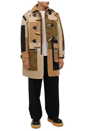 Мужской шерстяное пальто DSQUARED2 бежевого цвета по цене 141500 руб., арт. S74AA0234/S53003 | Фото 2 Мужской шерстяное пальто DSQUARED2 бежевого цвета, арт. S74AA0234/S53003 | Фото 2 (Длина (верхняя одежда): До середины бедра; Материал подклада: Синтетический материал; Рукава: Длинные; Материал внешний: Шерсть; Стили: Кэжуэл; Мужское Кросс-КТ: пальто-верхняя одежда)