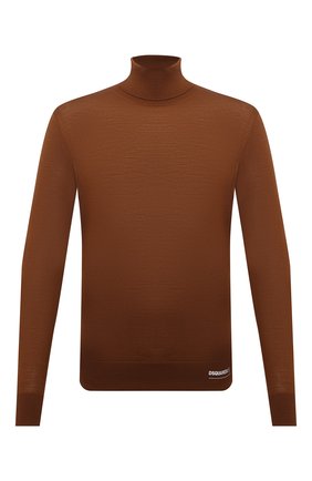Мужской кашемировая водолазка DSQUARED2 коричневого цвета по цене 31300 руб., арт. S74HA1169/S16794 | Фото 1 Мужской кашемировая водолазка DSQUARED2 коричневого цвета, арт. S74HA1169/S16794 | Фото 1 (Материал внешний: Шерсть; Длина (для топов): Стандартные; Рукава: Длинные; Мужское Кросс-КТ: Водолазка-одежда; Принт: Без принта; Стили: Кэжуэл)