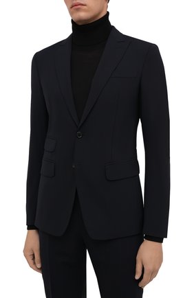 Мужской шерстяной костюм DSQUARED2 темно-синего цвета по цене 115500 руб., арт. S71FT0180/S40320 | Фото 2 Мужской шерстяной костюм DSQUARED2 темно-синего цвета, арт. S71FT0180/S40320 | Фото 2