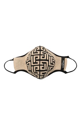 Женского маска для лица BALMAIN черно-белого цвета по цене 18800 руб., арт. WF1XD001/K265 | Фото 2 Женского маска для лица BALMAIN черно-белого цвета, арт. WF1XD001/K265 | Фото 2