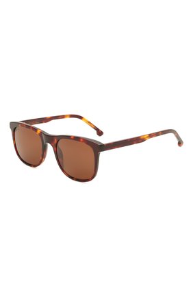 Женские солнцезащитные очки LORO PIANA коричневого цвета, арт. FAI4927 | Фото 1 (Тип очков: С/з; Очки форма: Квадратные)