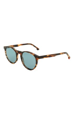 Женские солнцезащитные очки LORO PIANA темно-коричневого цвета по цене 44100 руб., арт. FAL0261 | Фото 1