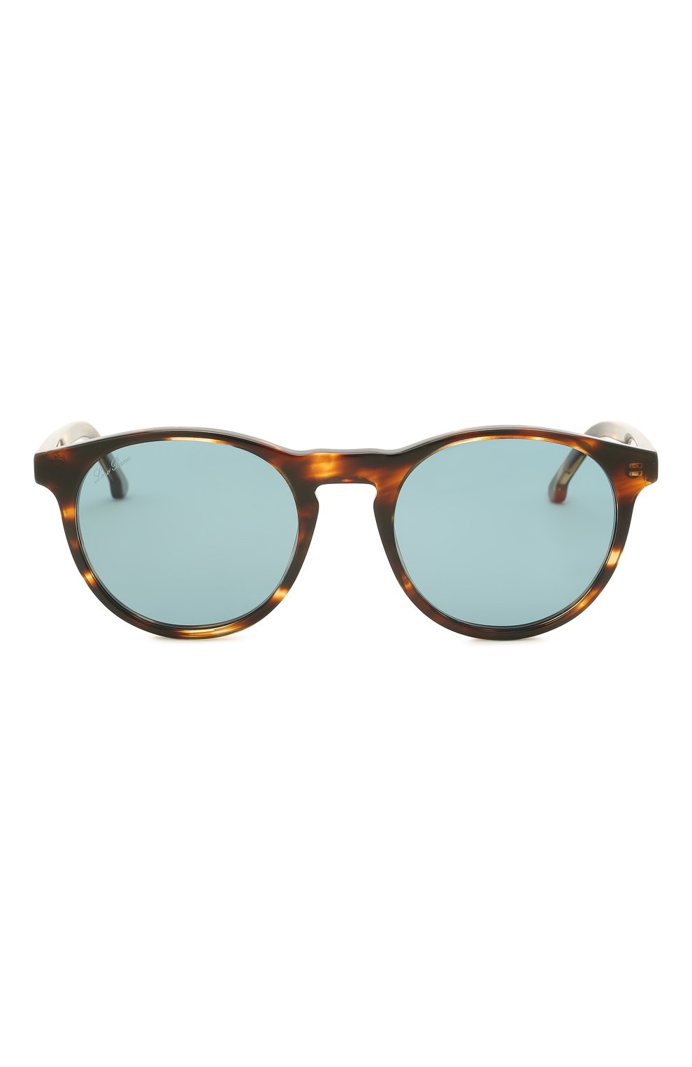 Женские солнцезащитные очки LORO PIANA темно-коричневого цвета, арт. FAL0261 | Фото 4 (Тип очков: С/з; Очки форма: Круглые)