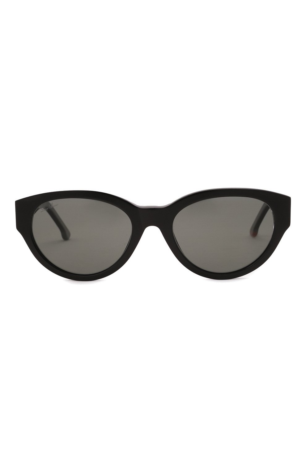 Женские солнцезащитные очки LORO PIANA черного цвета, арт. FAL4776 | Фото 3 (Тип очков: С/з; Очки форма: Овальные)