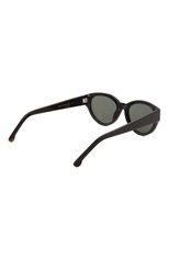 Женские солнцезащитные очки LORO PIANA черного цвета, арт. FAL4776 | Фото 4 (Тип очков: С/з; Очки форма: Овальные)