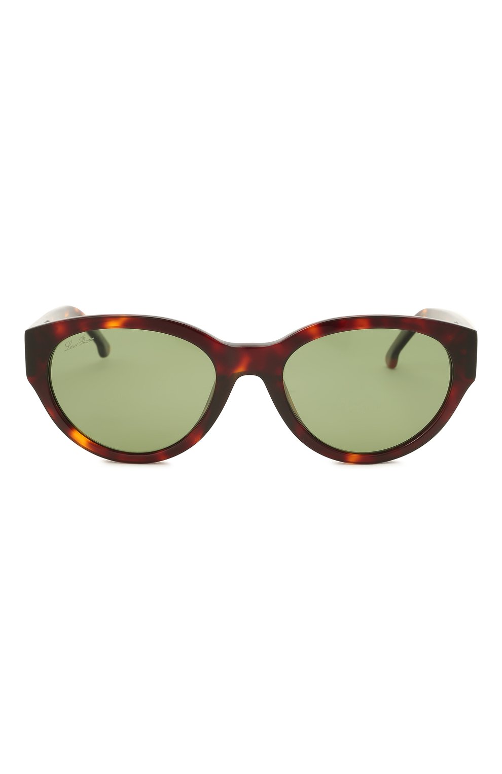 Женские солнцезащитные очки LORO PIANA коричневого цвета, арт. FAL4776 | Фото 4 (Тип очков: С/з; Очки форма: Овальные)