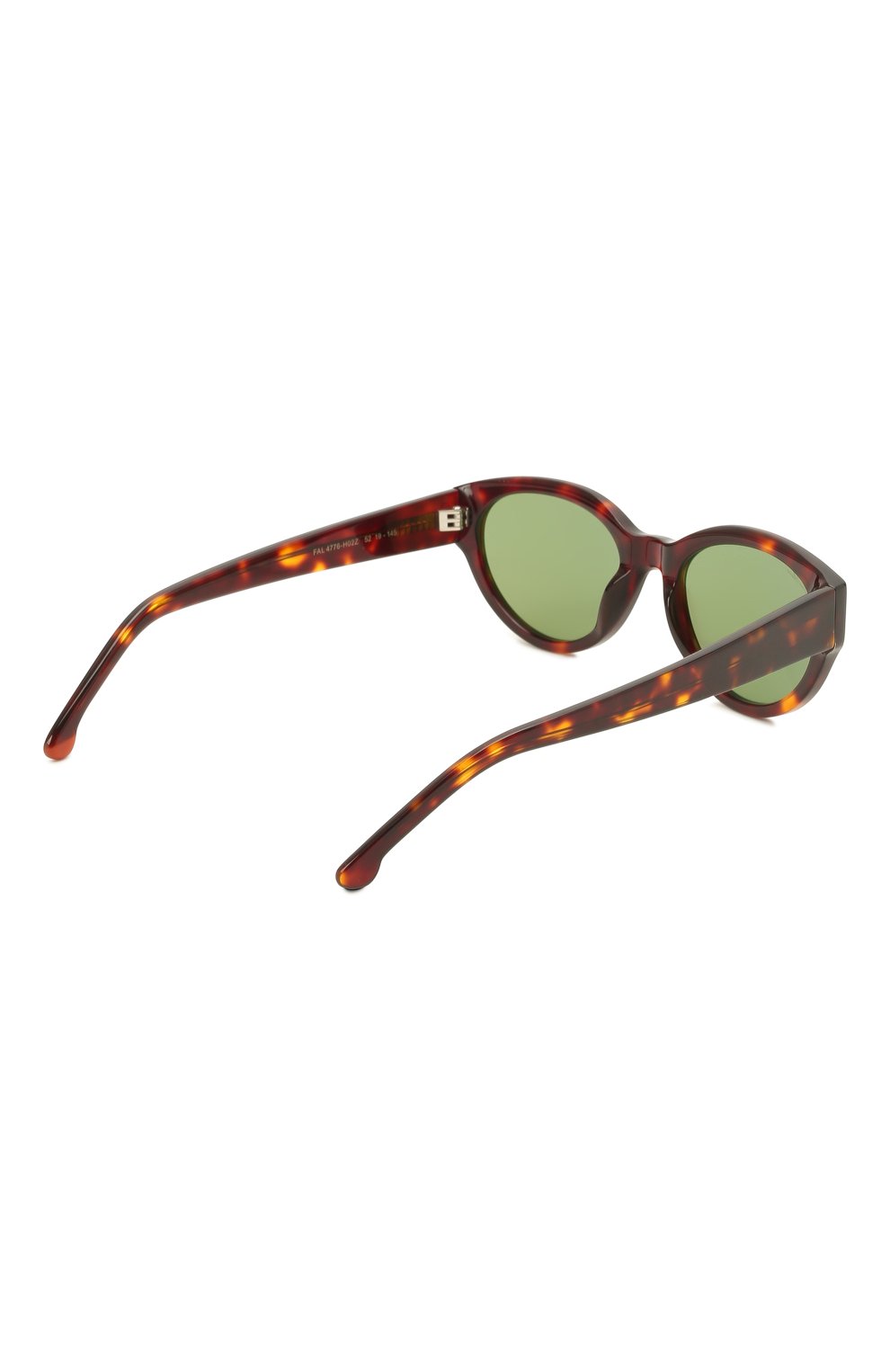 Женские солнцезащитные очки LORO PIANA коричневого цвета, арт. FAL4776 | Фото 5 (Тип очков: С/з; Очки форма: Овальные)