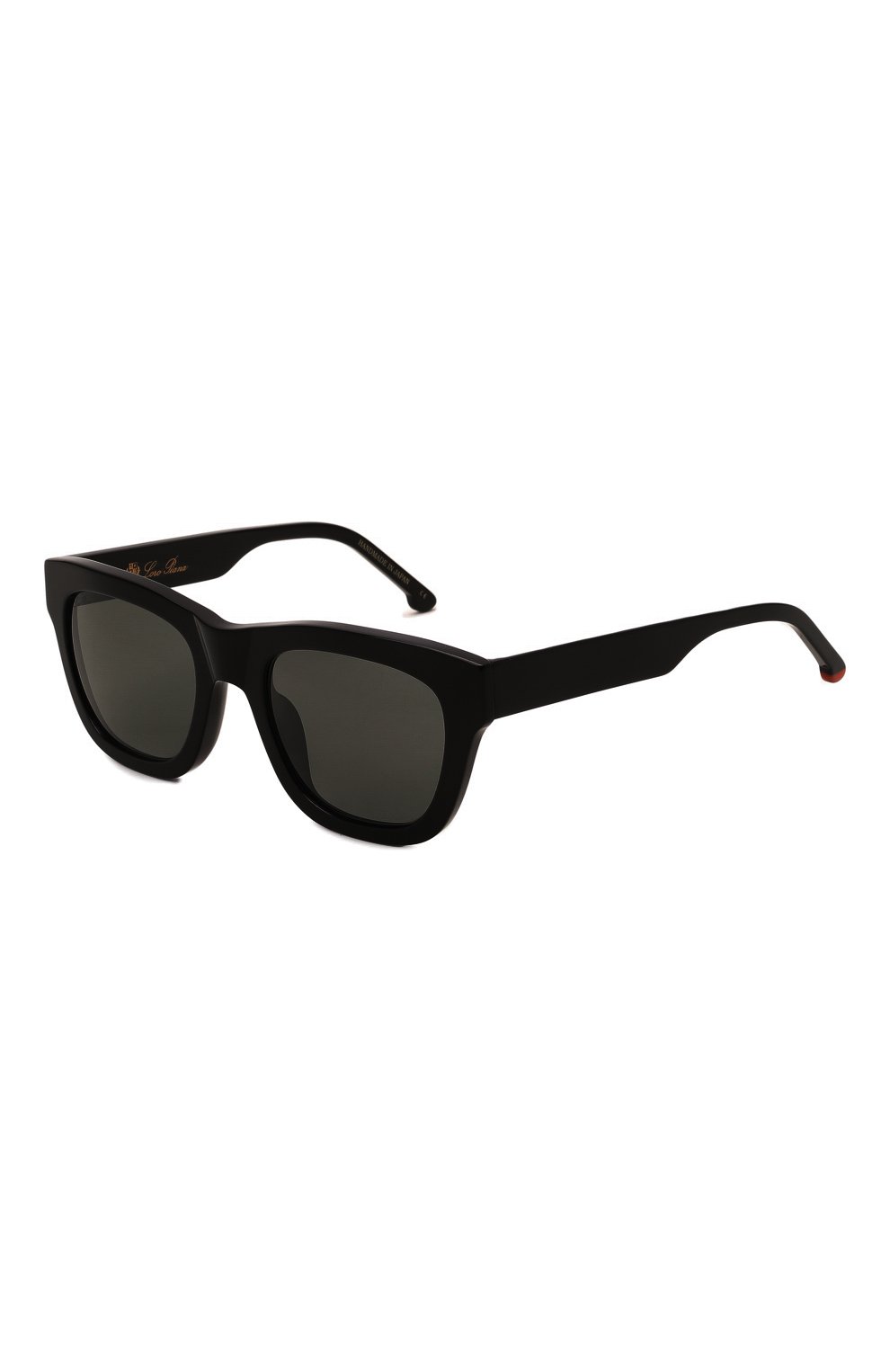 Женские солнцезащитные очки LORO PIANA черного цвета, арт. FAL4920 | Фото 1 (Тип очков: С/з; Очки форма: Квадратные)