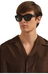 Женские солнцезащитные очки LORO PIANA черного цвета, арт. FAL4920 | Фото 3 (Тип очков: С/з; Очки форма: Квадратные)