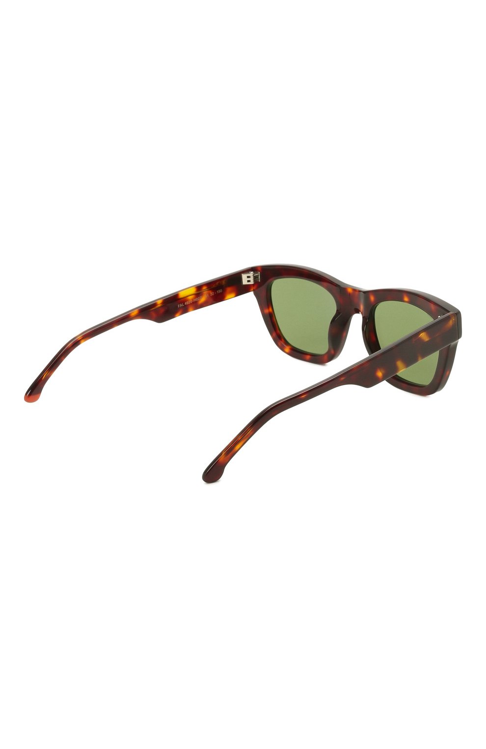 Женские солнцезащитные очки LORO PIANA темно-коричневого цвета, арт. FAL4920 | Фото 4 (Тип очков: С/з; Очки форма: Квадратные)