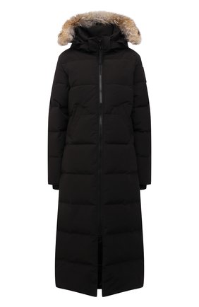 Женский пуховая парка mystique CANADA GOOSE черного цвета по цене 119500 руб., арт. 3035LB | Фото 1 Женский пуховая парка mystique CANADA GOOSE черного цвета, арт. 3035LB | Фото 1 (Материал подклада: Синтетический материал; Материал утеплителя: Пух и перо; Материал внешний: Синтетический материал; Рукава: Длинные; Длина (верхняя одежда): Длинные; Кросс-КТ: Куртка, Пуховик; Стили: Спорт-шик)