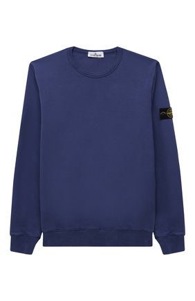 Детский хлопковый свитшот STONE ISLAND синего цвета по цене 11850 руб., арт. 751661340/14 | Фото 1 Детский хлопковый свитшот STONE ISLAND синего цвета, арт. 751661340/14 | Фото 1 (Рукава: Длинные; Материал внешний: Хлопок; Мальчики Кросс-КТ: Толстовка-одежда; Ростовка одежда: 16 лет | 164 см)