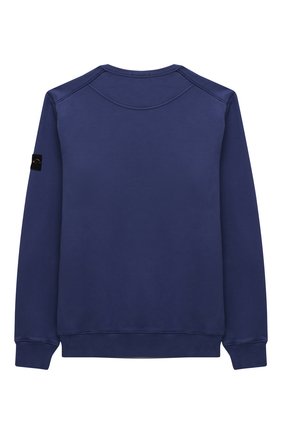 Детский хлопковый свитшот STONE ISLAND синего цвета по цене 11850 руб., арт. 751661340/14 | Фото 2 Детский хлопковый свитшот STONE ISLAND синего цвета, арт. 751661340/14 | Фото 2 (Рукава: Длинные; Материал внешний: Хлопок; Мальчики Кросс-КТ: Толстовка-одежда; Ростовка одежда: 16 лет | 164 см)