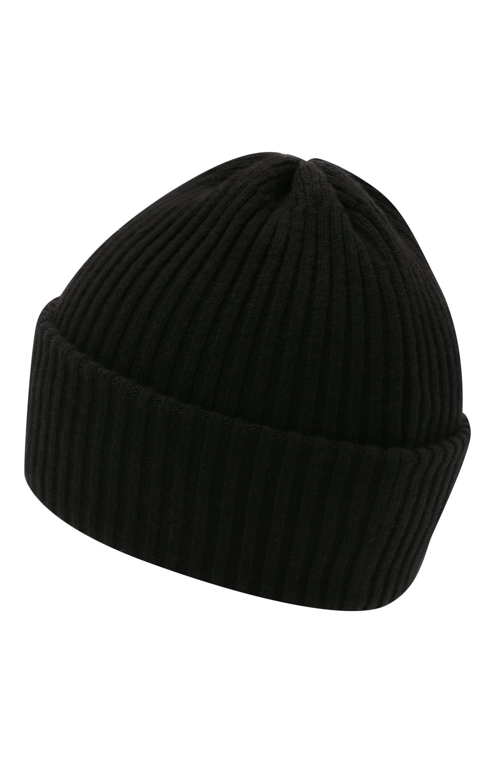 Детского шерстяная шапка CATYA черного цвета, арт. 125698 | Фото 2 (Материал: Текстиль, Кашемир, Шерсть)