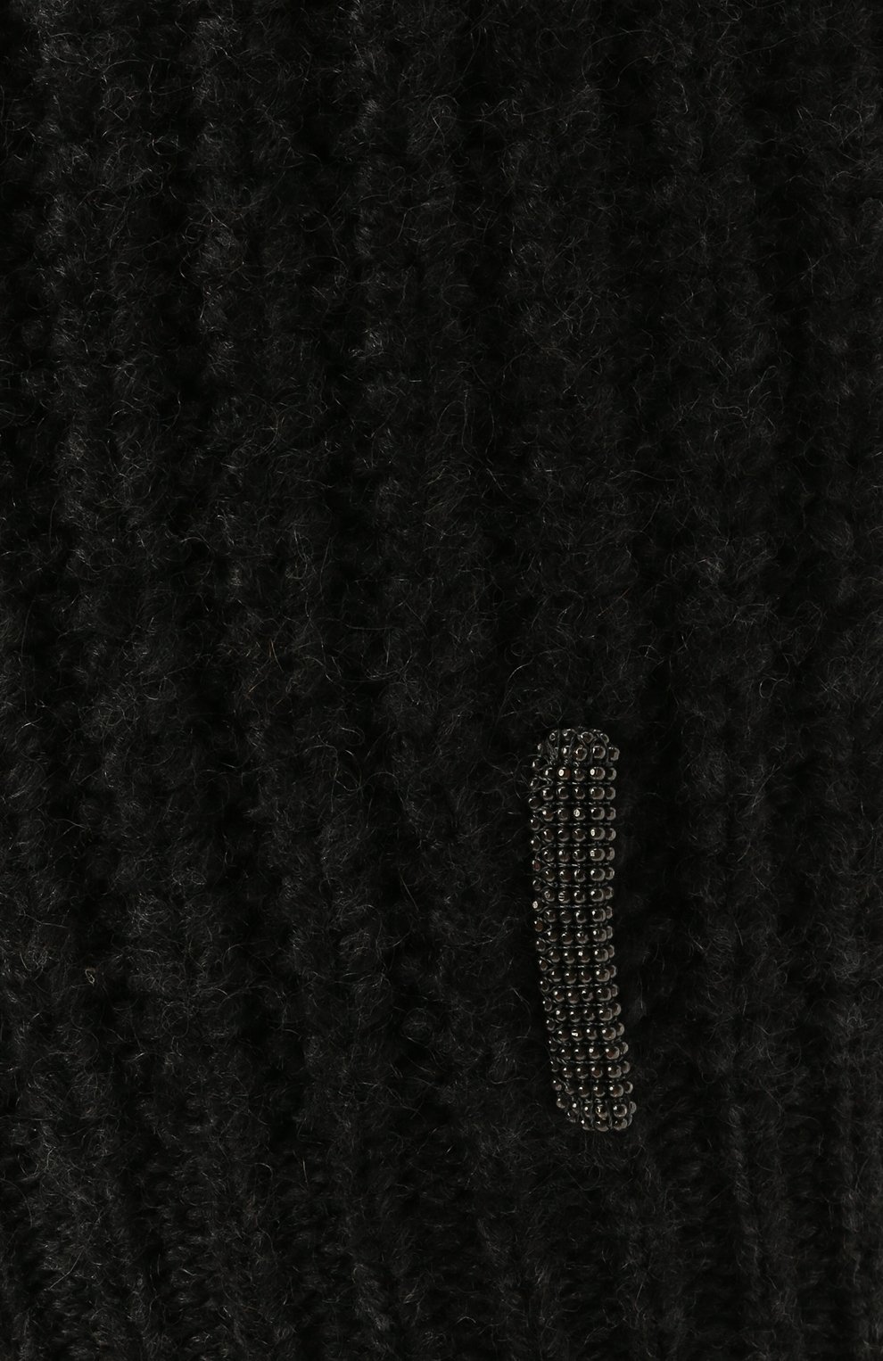 Детского кашемировая шапка BRUNELLO CUCINELLI темно-серого цвета, арт. B52M50299A | Фото 3 (Материал: Текстиль, Кашемир, Шерсть)
